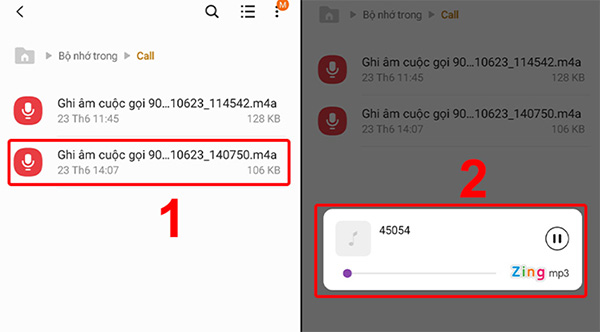 Nghe lại file ghi âm trên Samsung (2)