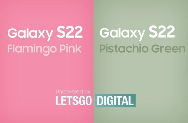 Màu Flamingo Pink và Pistachio Green mới nhất trên Galaxy S22 và S22 Plus